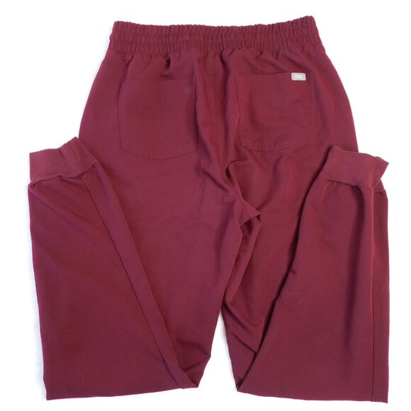 Figs High Waisted Zamora Jogger Scrub Pants | Burgundy | VGUC | Med Tall - Picture 8 of 9